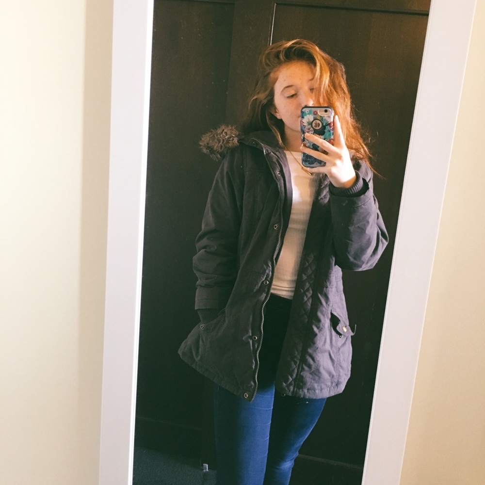 Coat grey